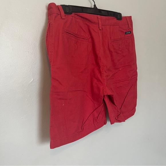 Chaps Men’s Classic Fit Sri Lanka Shorts Red 34 - Picture 3 of 5